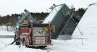 Concerns over pollutants after former Navy ship topples in N.S. harbour
