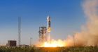 Watch Amazon's Jeff Bezos' space tourism rocket take flight