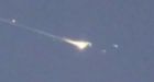 Falling space junk WT1190F blazes on Friday the 13th